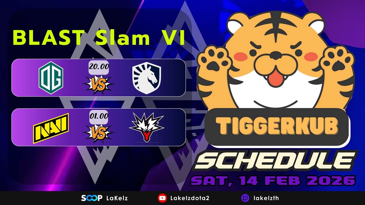 🔴LIVE 🏹[Feed] BLAST Slam VI: Team Falcons vs Team Liquid (Bo5) - Playoffs: !tipme โดเนทขึ้นจอ