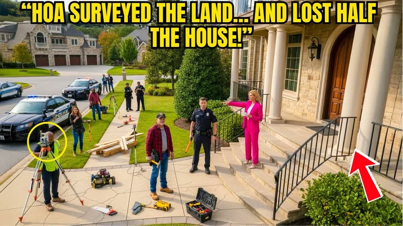 HOA Karen Demanded a Land Survey — Instantly Regrets It When HALF Her House Belongs To ME Now!