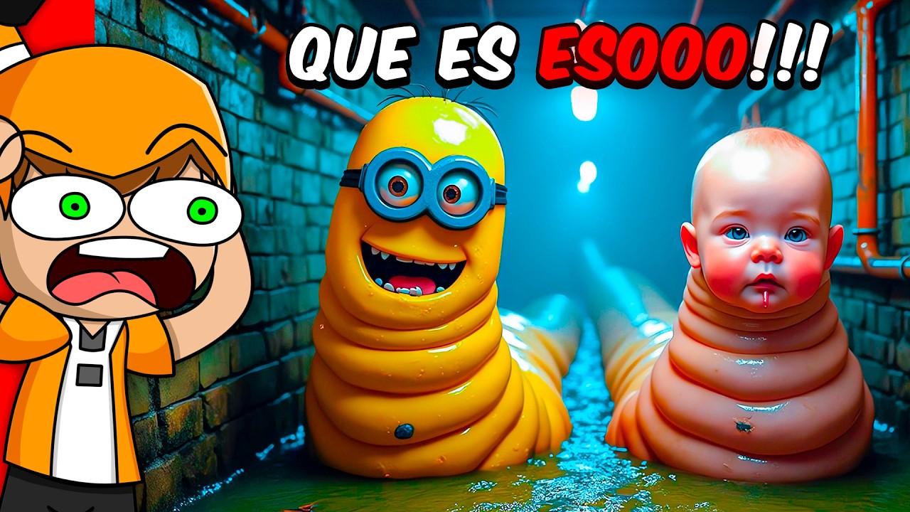 MINIONS.EXE y GUSANO BEB&Eacute; INFACTADO son muy ATERRADORES 😱