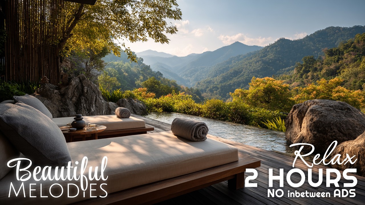 Relaxing Spa Music 🌿 Beautiful Peaceful Calm Music with Nature & Water Sounds