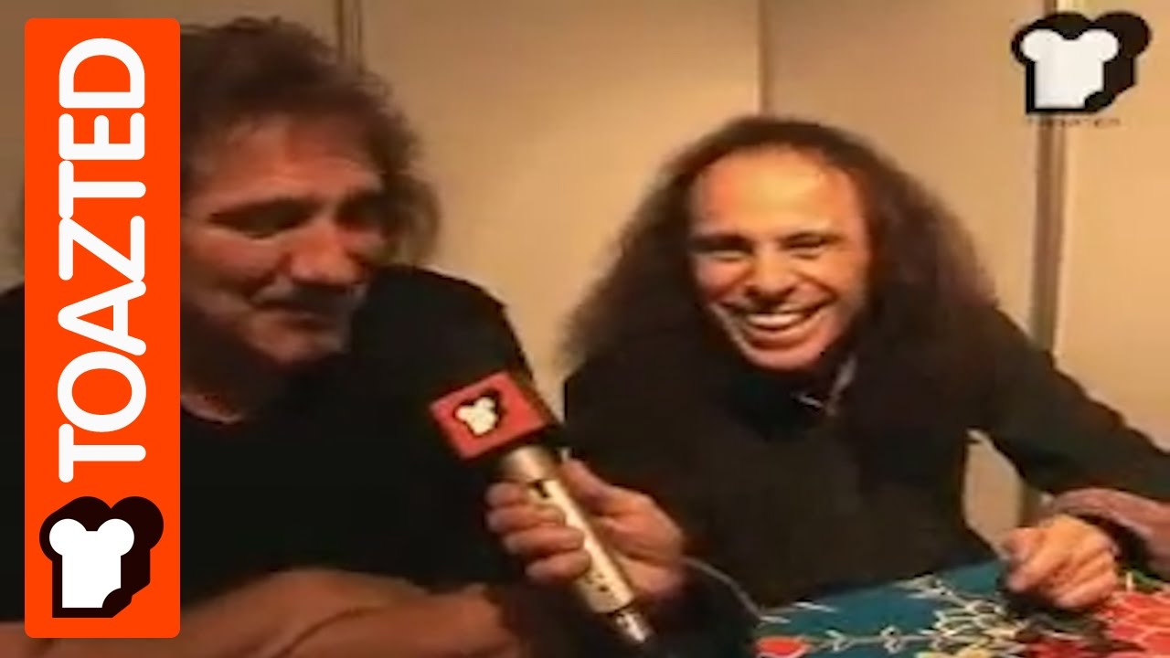 Heaven & Hell interview Part 1 Ronnie James Dio and Geezer Butler | Toazted