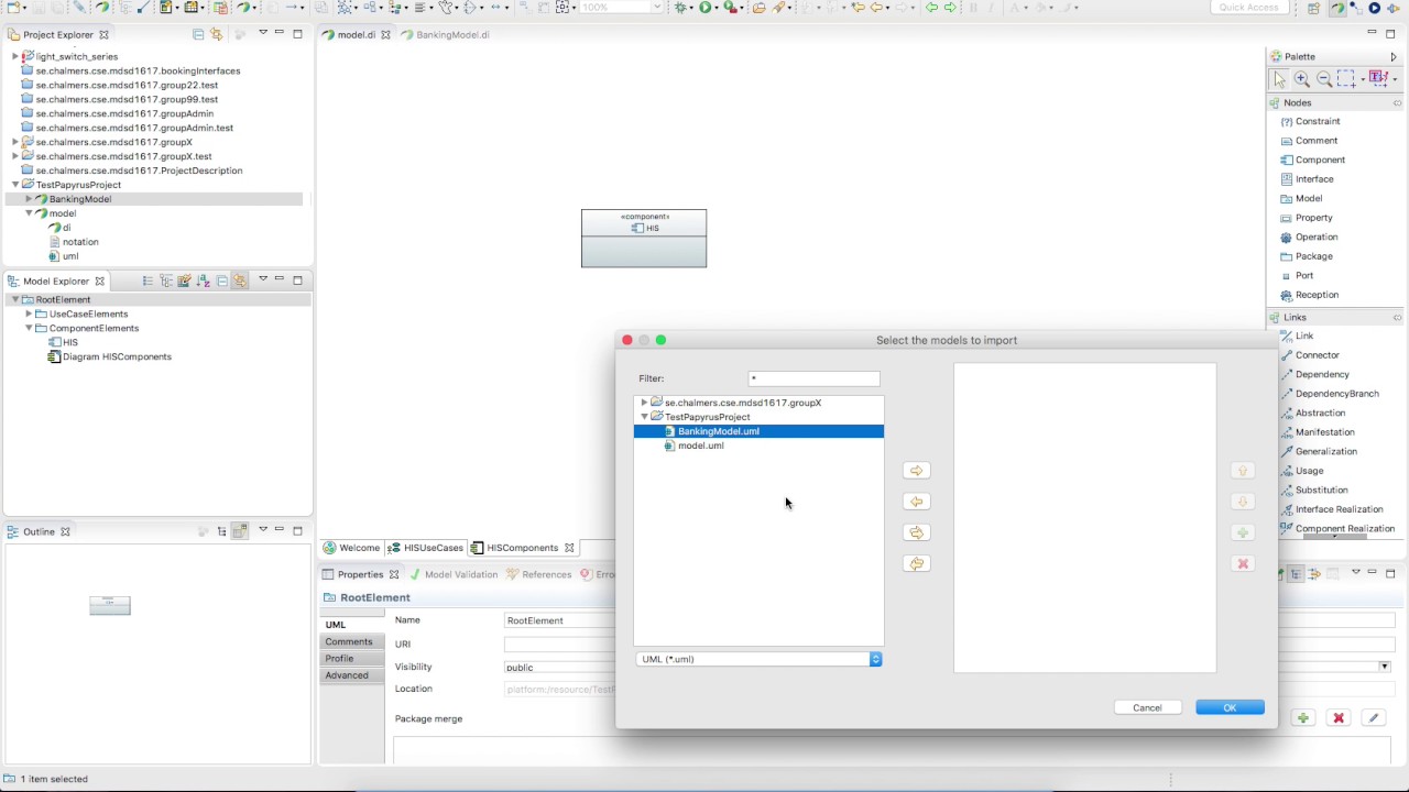 Papyrus 2.0: Working with multiple model files