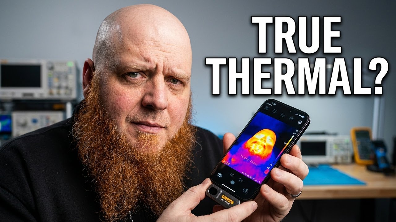 Fluke TC01C 25Hz Thermal Camera Unboxing – iPhone Thermal Imaging Test