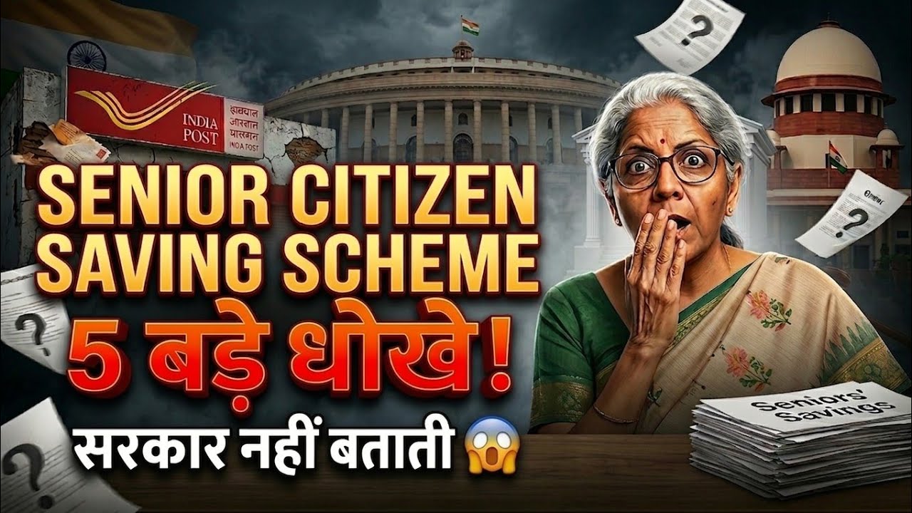 Senior Citizen Saving Scheme 2026 !! 5 New Rule SCSS 2026 !! Post office Senior Citizen Scheme !!