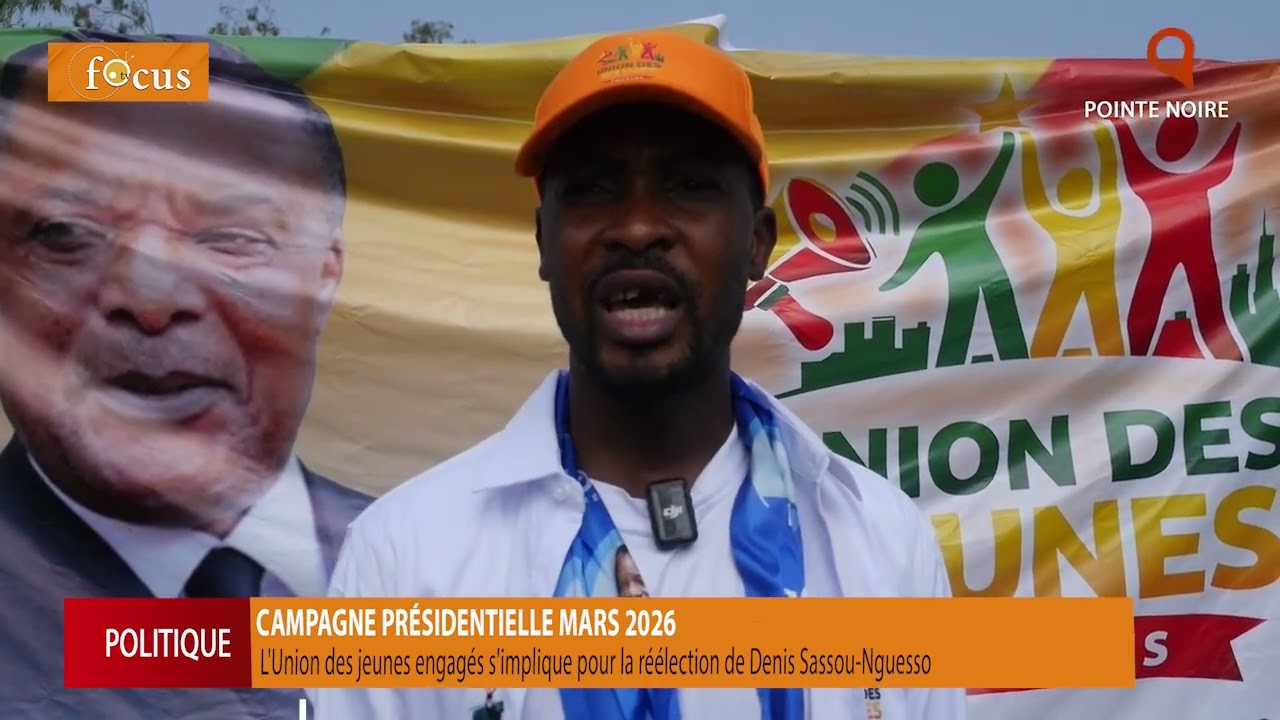 L'union des jeunes engagés s'implique pour la réélection de Denis Sassou-Nguesso. 