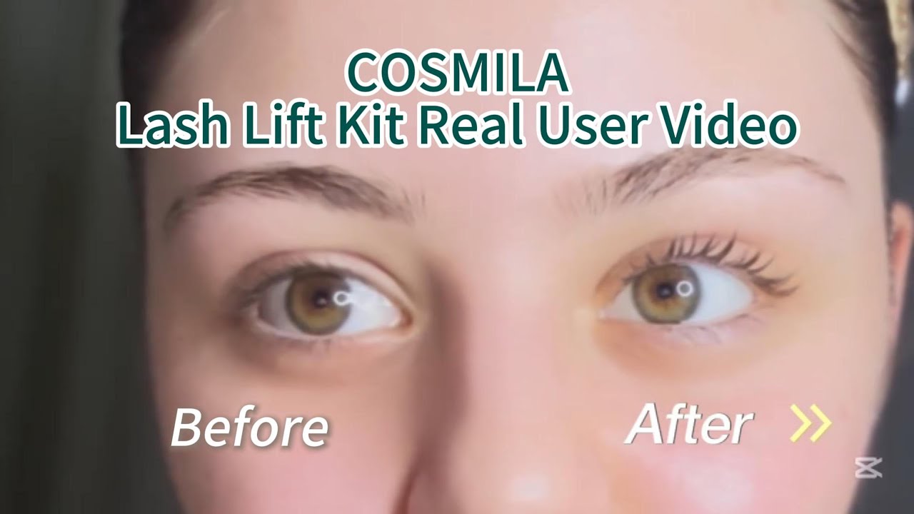 COSMILA Lash Lift Kit (Lift Glue V. | Pouch Packaged) Real User Video by meliskr07 on IG
