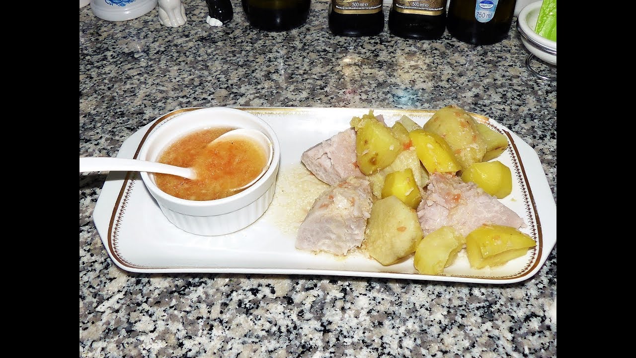 Mojo Cubano con Viandas