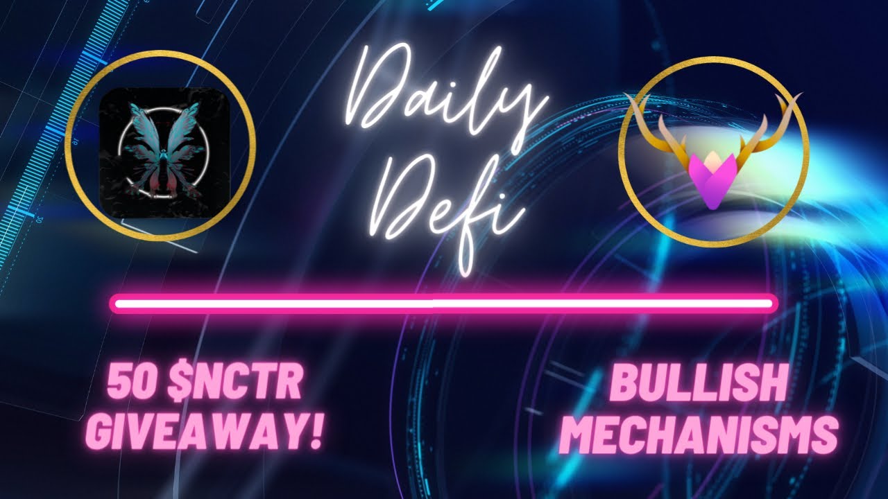 Daily DeFi - New Passive Income Platform BLOOMIFY + 50 $NCTR Airdrop