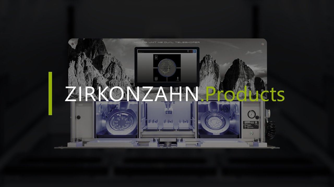 Fully automatic, flexible, vibration free – M2 milling unit comfort line | Zirkonzahn.Products