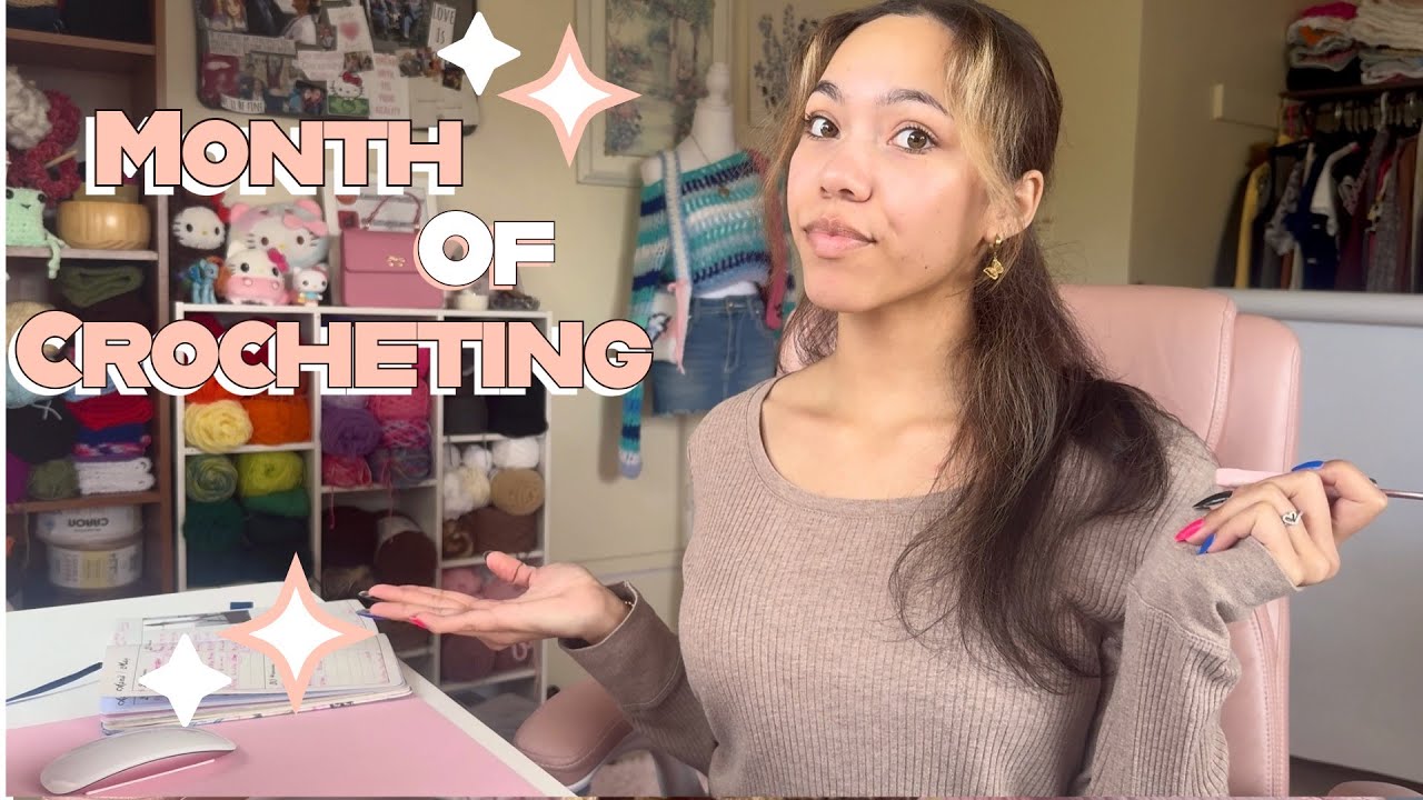 Crochet Month in My Life ~ Crochet Business Owner⭐️
