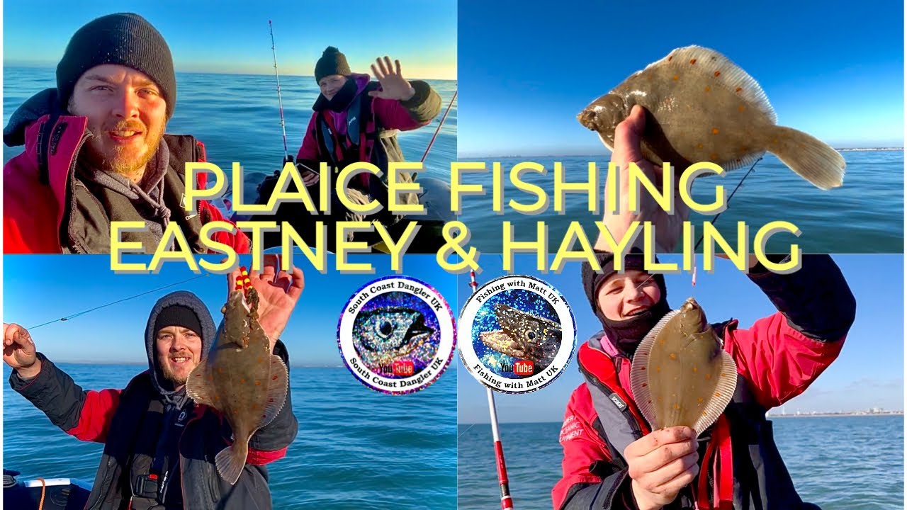 Plaice Fishing In An Inflatable Boat | Eastney & Hayling Bay UK @FishingwithMattUK