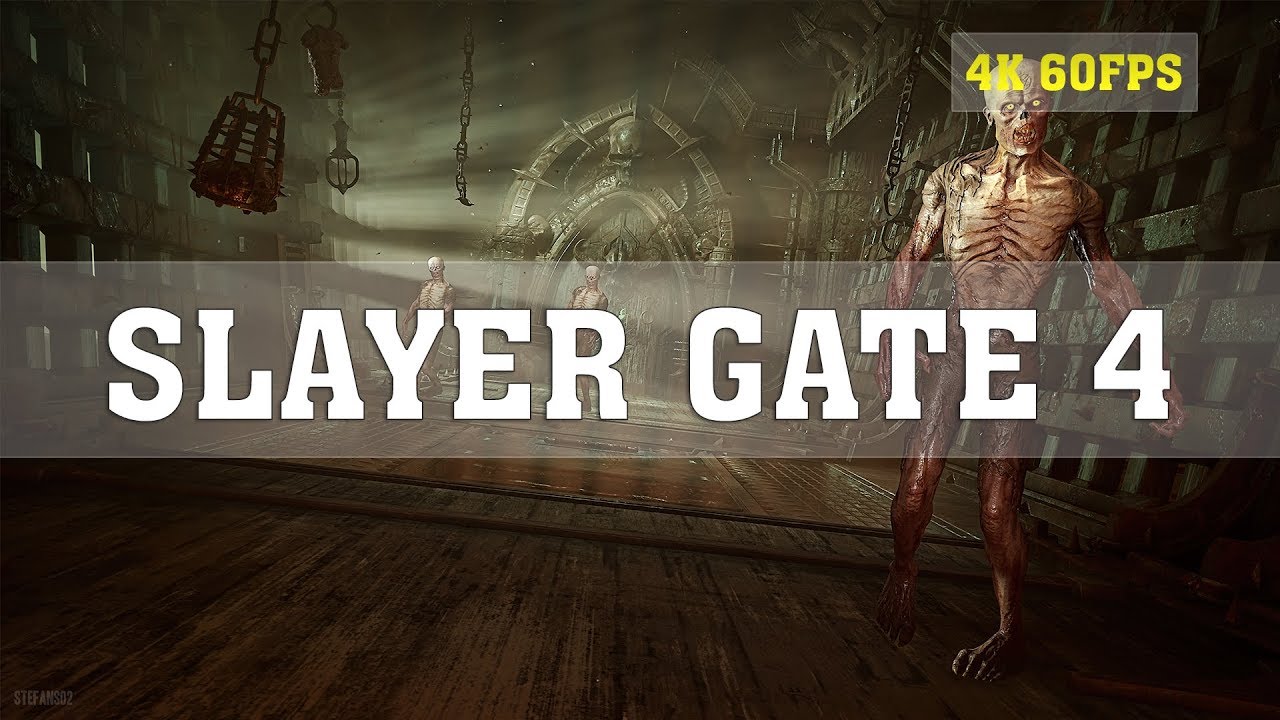 DOOM Eternal 4K PC Gameplay - Slayer Gate 4 NIGHTMARE | Titan RTX | ThirtyIR