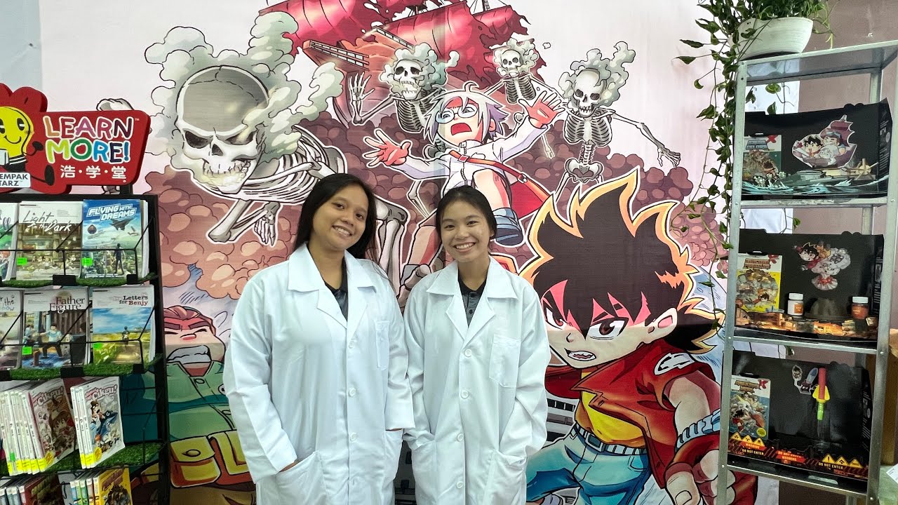 Dekorasi Sudut Komik STEAM Gempakstarz 2023 oleh SMK Tebedu, Serian, Sarawak