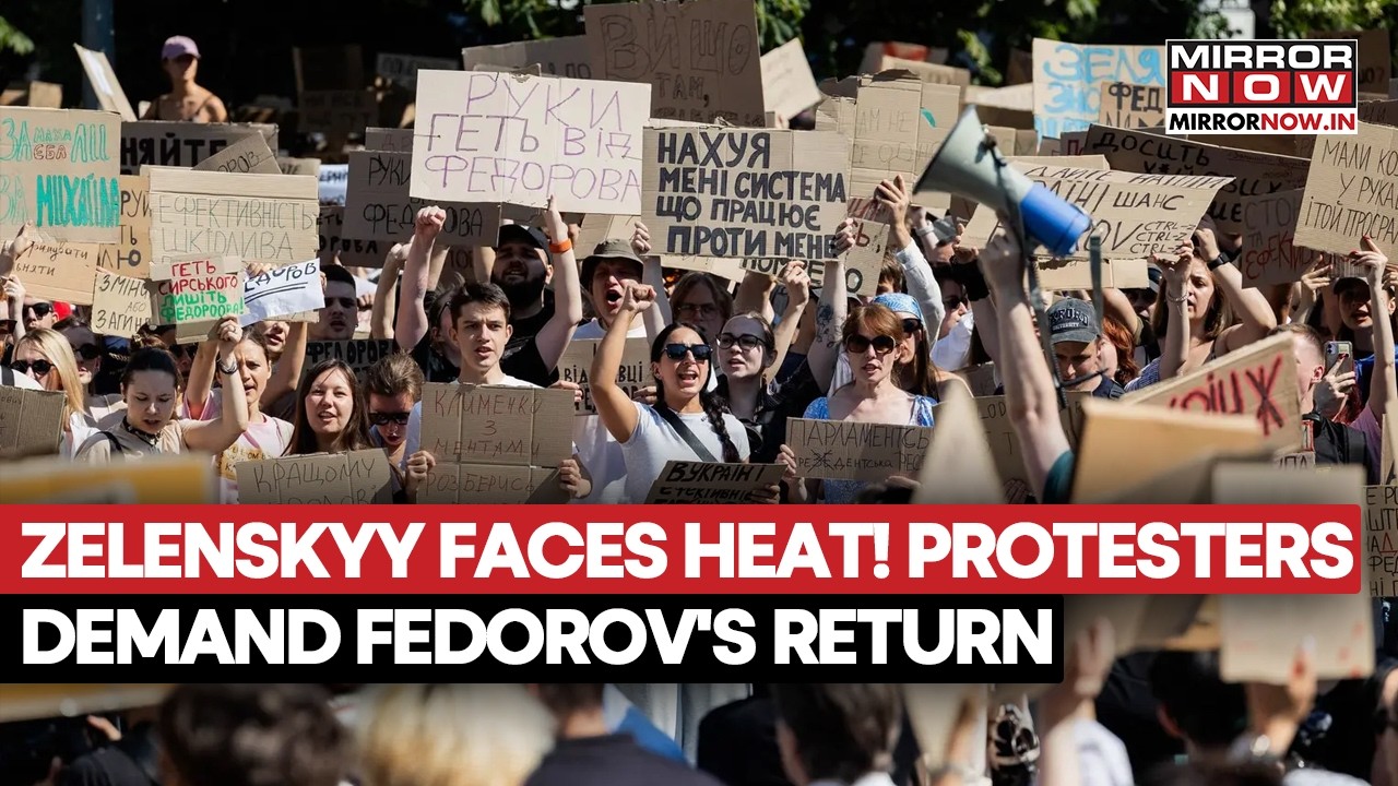 Zelenskyy Regrets Firing Fedorov  As Protests In Lviv Against Def Minister's Removal Enters Day 11