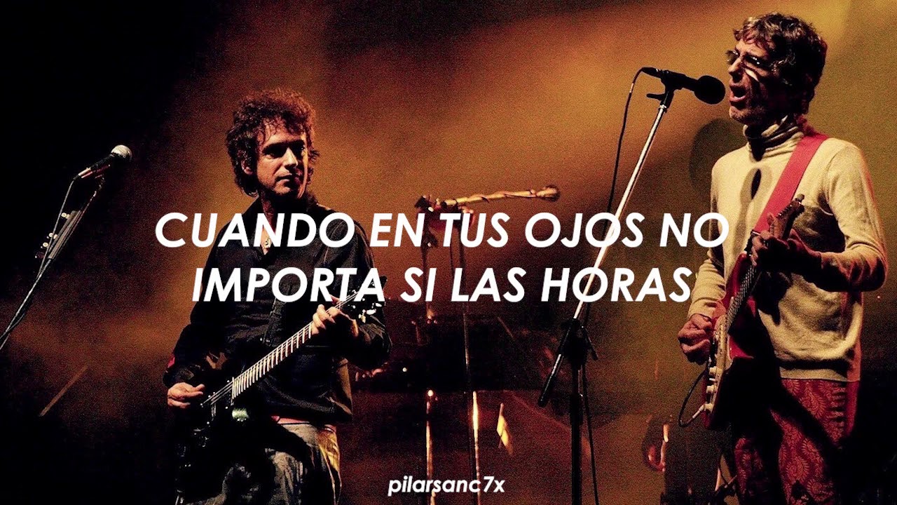 Spinetta - Bajan (En vivo) ft. Gustavo Cerati / [ Letra ]