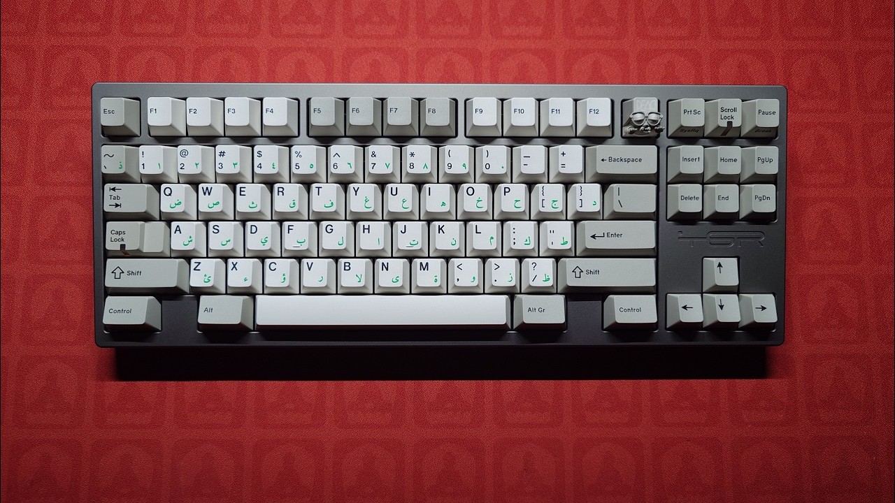 TGR Jane v3 Rubrejane | PP Plate | Cherry MX1A-11NW Black (Broken-In)