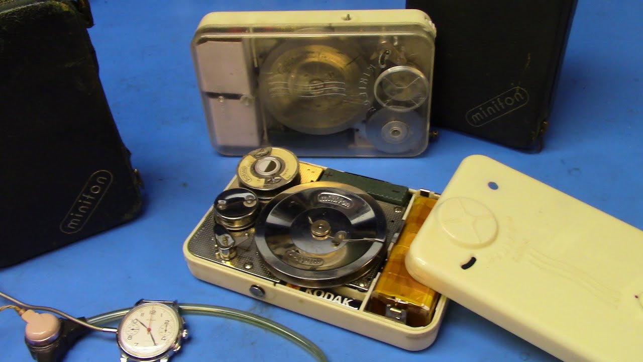 Minifon Mi51 Wire Recorder (Monske & Co. and Protona versions)