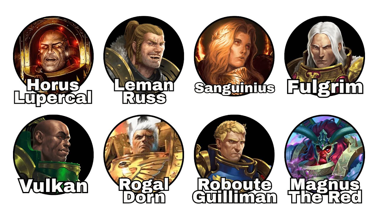 SEMUA Primarch di Warhammer 40K Dijelaskan