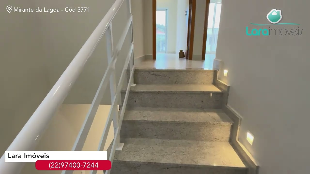 Casa Duplex em Mirante da Lagoa - Macaé, RJ - Cód.3771