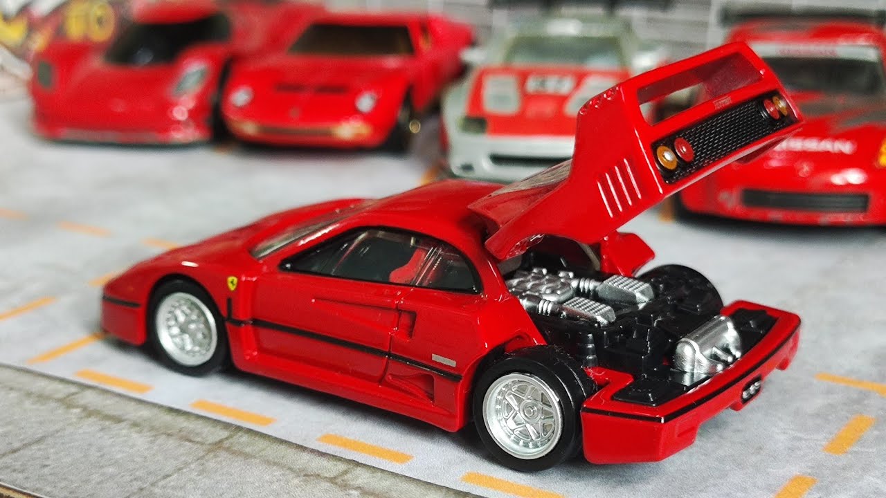 Ferrari F40 -Tomica Premium (No 31) unboxing