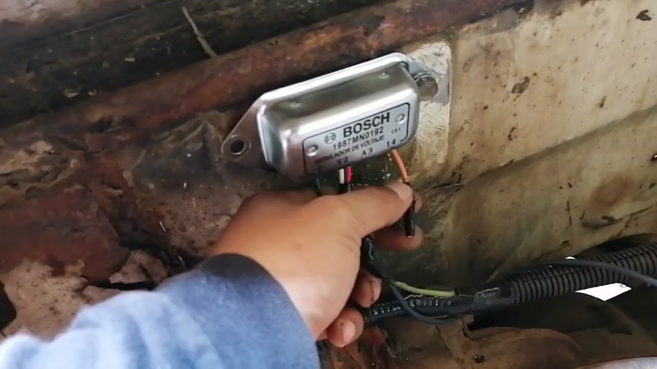 ¡¡COMO PONER REGULADOR EXTERNÓ PARA ALTERNADOR!!
