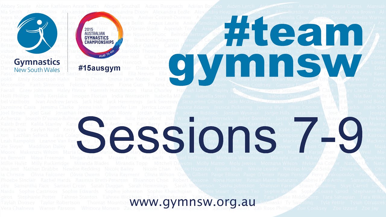 2015 Australian Gymnastics Championships - Team GymNSW Sessions 7-9
