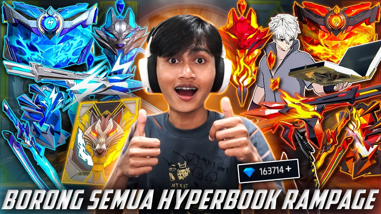 AKHIRNYA DI KELUARIN LAGI !! GUA BORONG SEMUA HYPERBOOK RAMPAGE INI !!