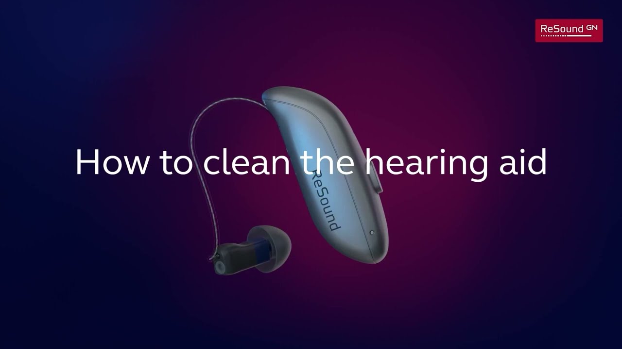 How to clean the hearing aid