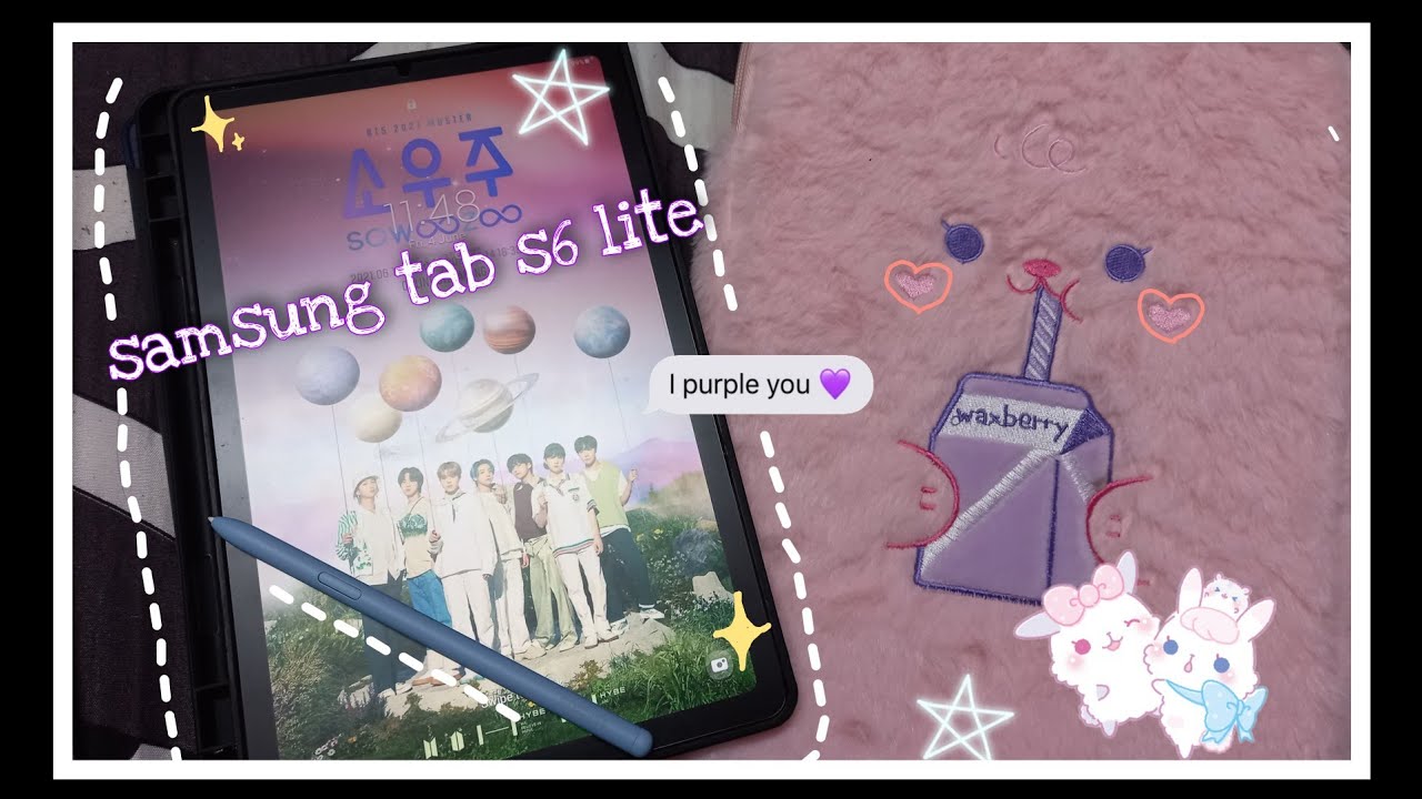 ✨Unboxing: samsung tab s6 lite + accessories 🎀 | Malaysia