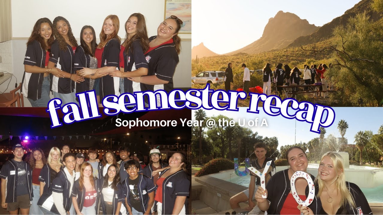 fall semester recap! | UNIVERSITY OF ARIZONA