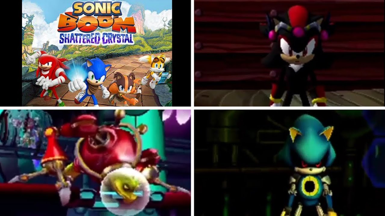 Sonic Boom Shattered Crystal Jefes Explicados