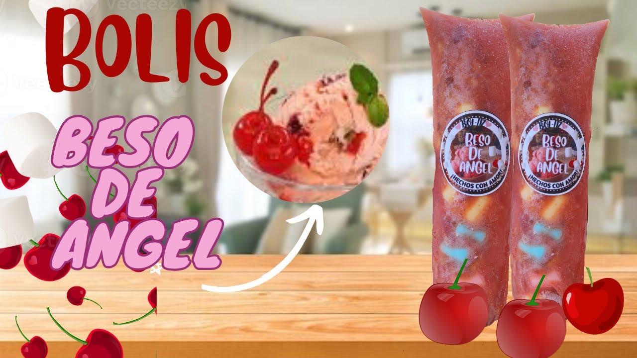 BOLIS GOURMET sabor BESO DE ANGEL receta para tu NEGOCIO