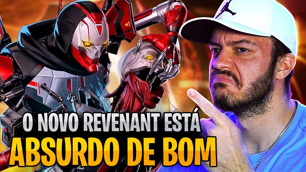 Primeira vez JOGANDO com o NOVO REVENANT, adeus WRAITH? | APEX LEGENDS