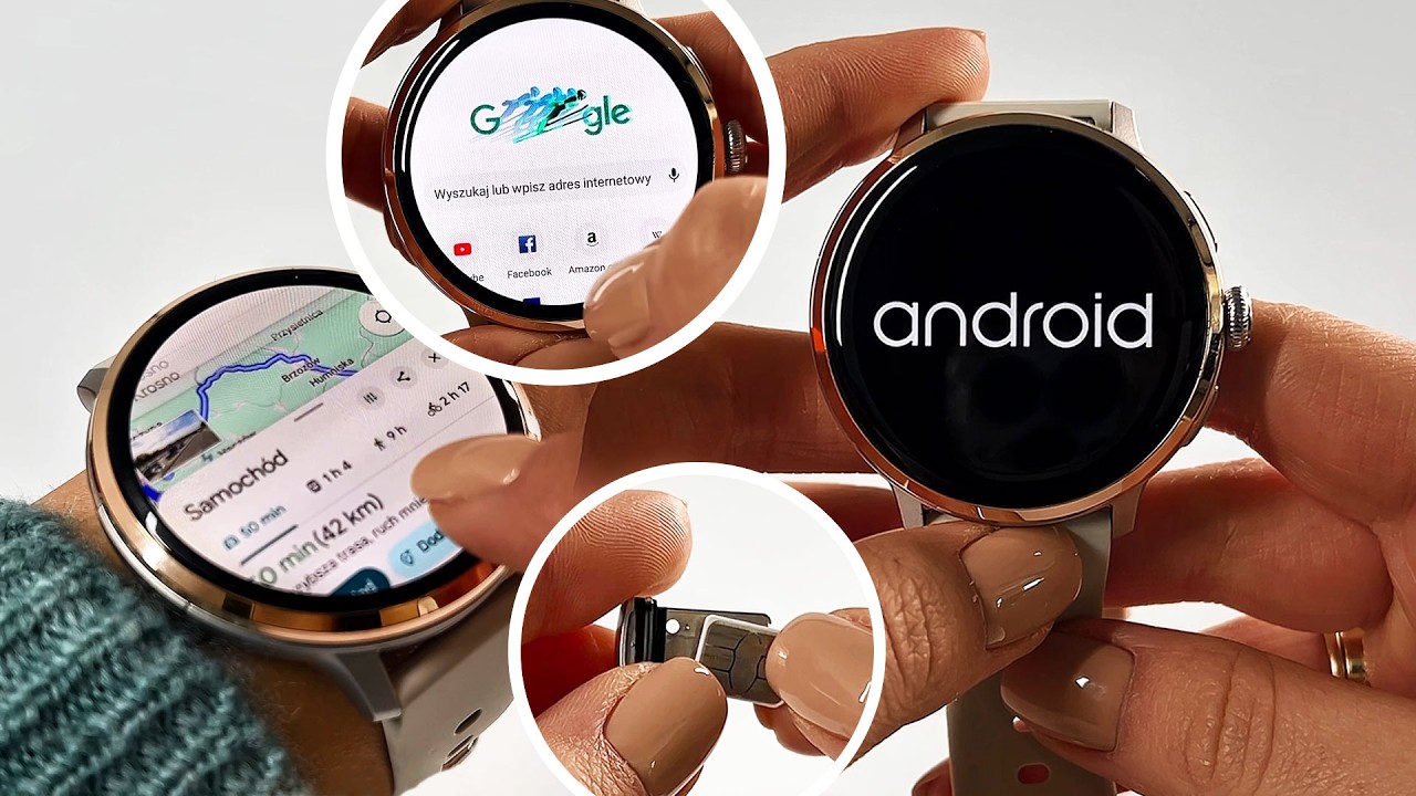 JG Smart 4G SIM H88 &ndash; Smartwatch jak telefon z kartą SIM, rozmowy, internet i pełna niezależność!