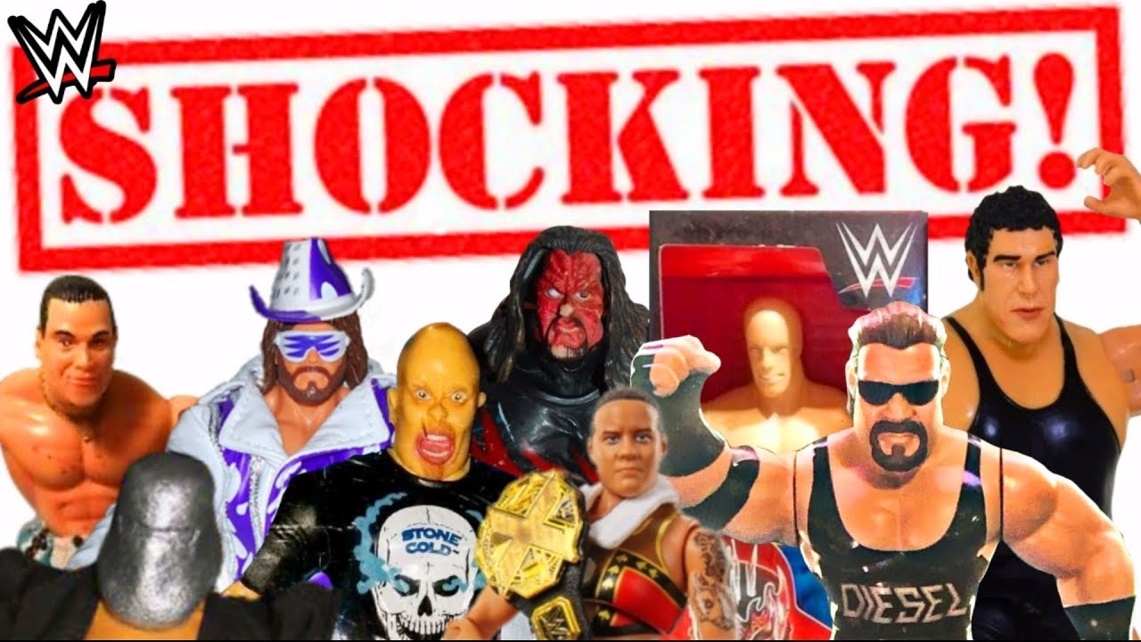 САМЫЕ ШОКИРУЮЩИЕ ФИГУРКИ WWE