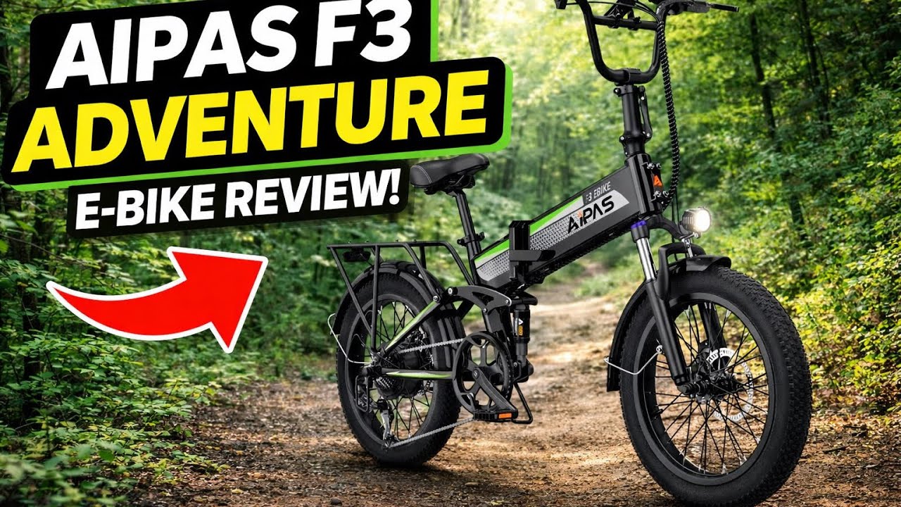 🚴‍♂️ Обзор электровелосипеда Aipas® F3 1500W Adventurer – стоит ли его покупать?