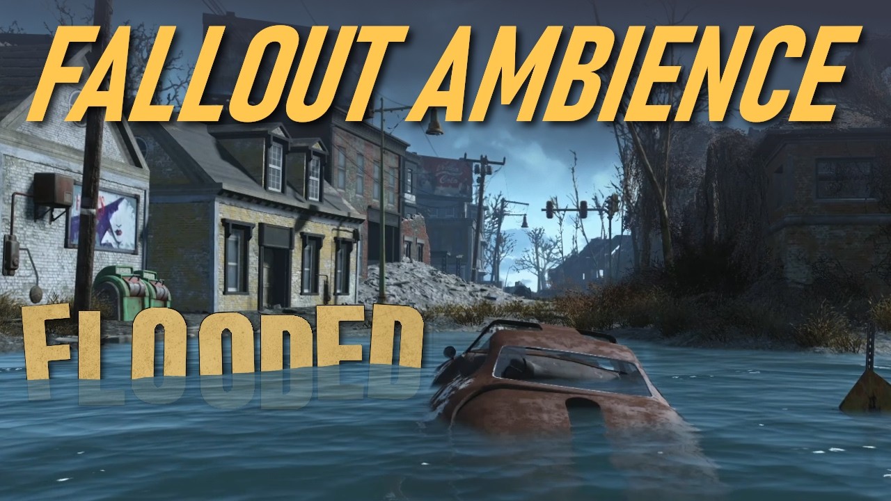 High Tide in the Ruins | Water & Wind | Fallout 4 Ambience