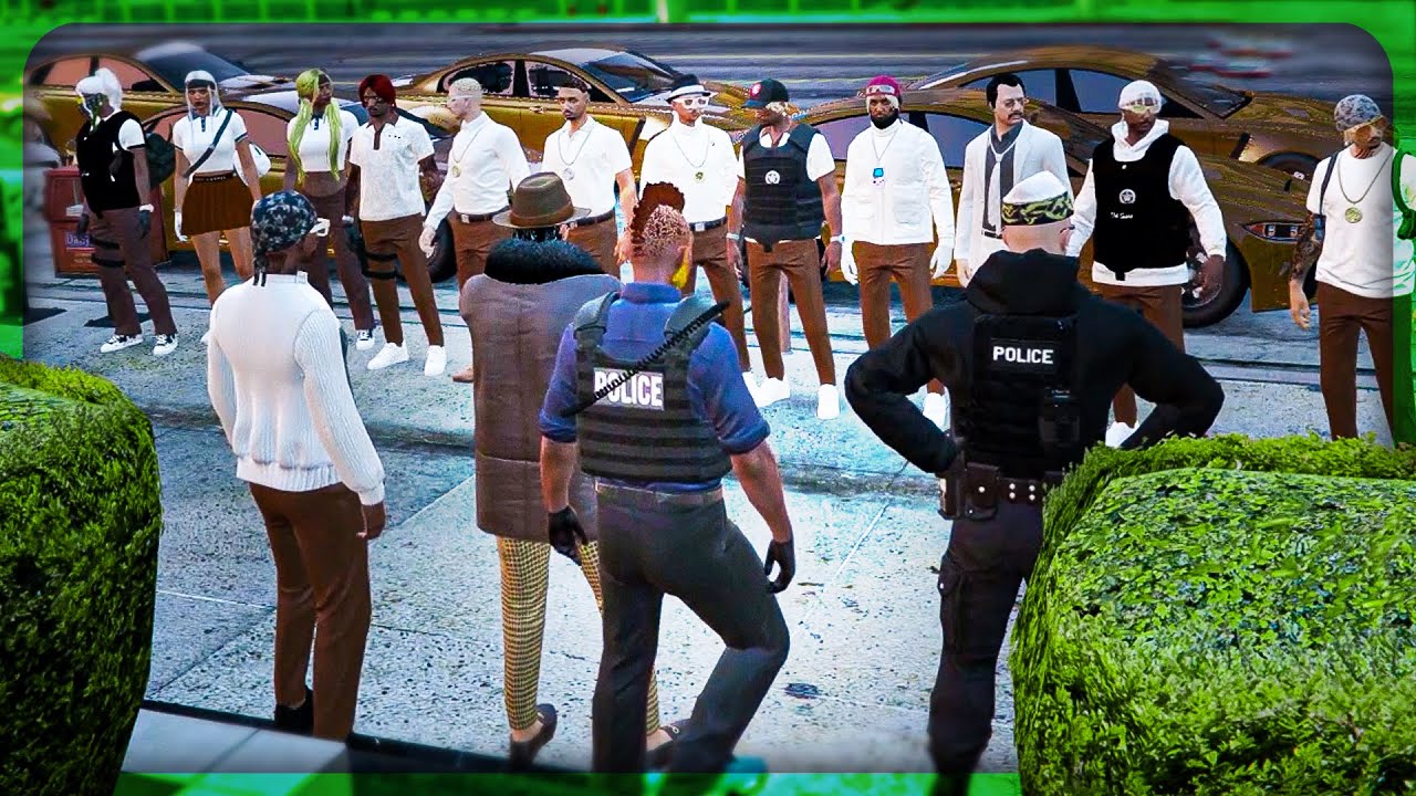 Machtdemonstration am Würfelpark 🤙 • GTA RP • AbuGoku9999