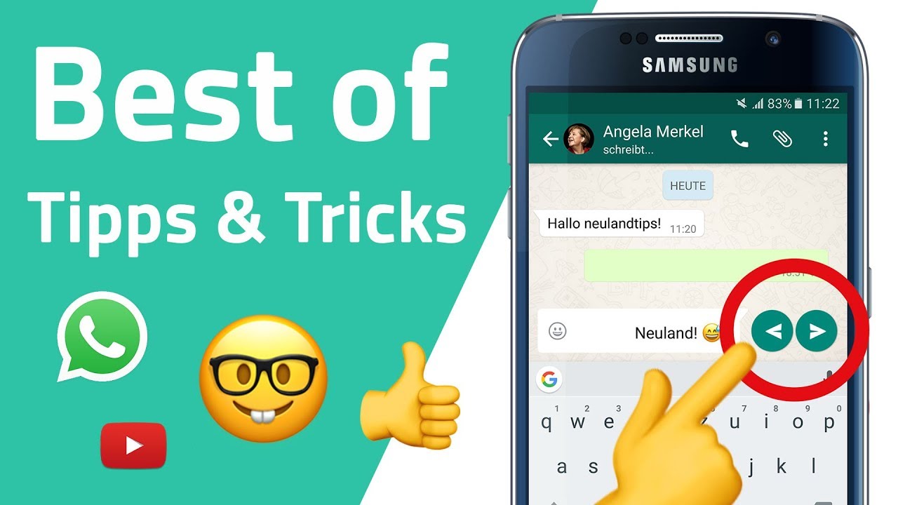 Best of Smartphone Tipps & Tricks (WhatsApp, YouTube, Android & iOS)
