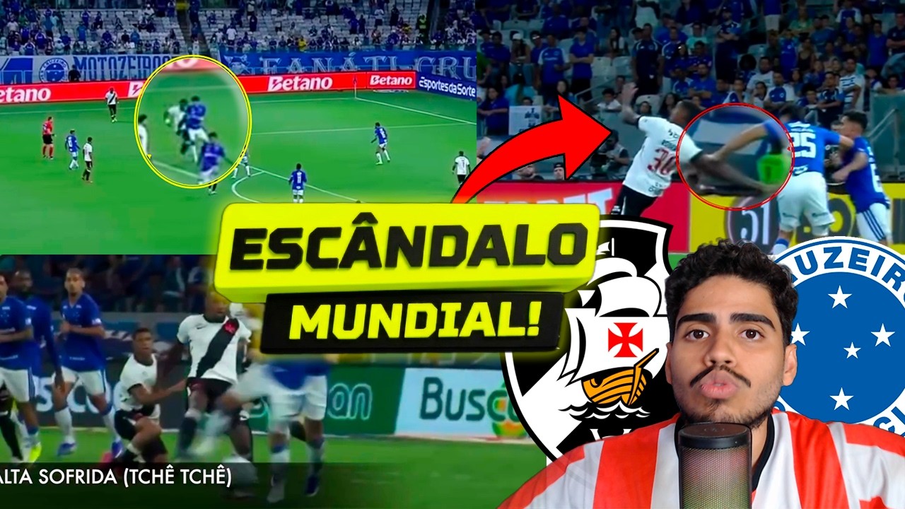 🚨CBF ESCONDE AUDIOS DO VAR DE VASCO X CRUZEIRO!