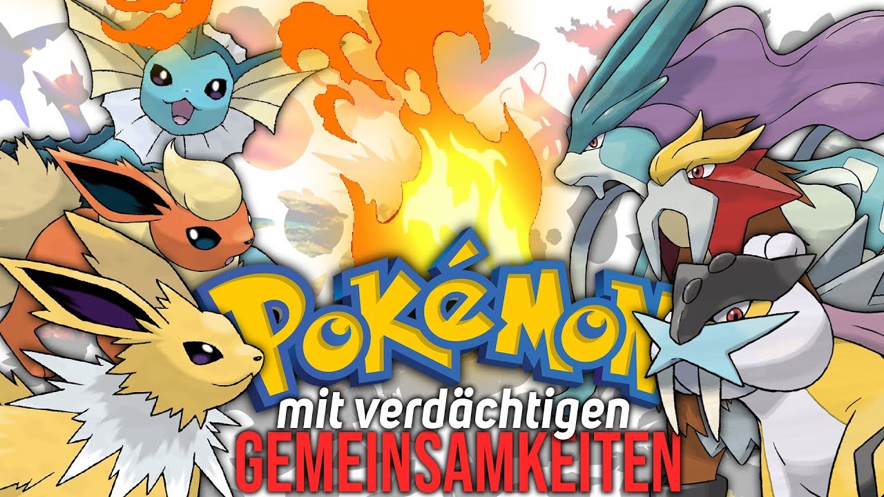 Pokémon mit verdächtigen Gemeinsamkeiten