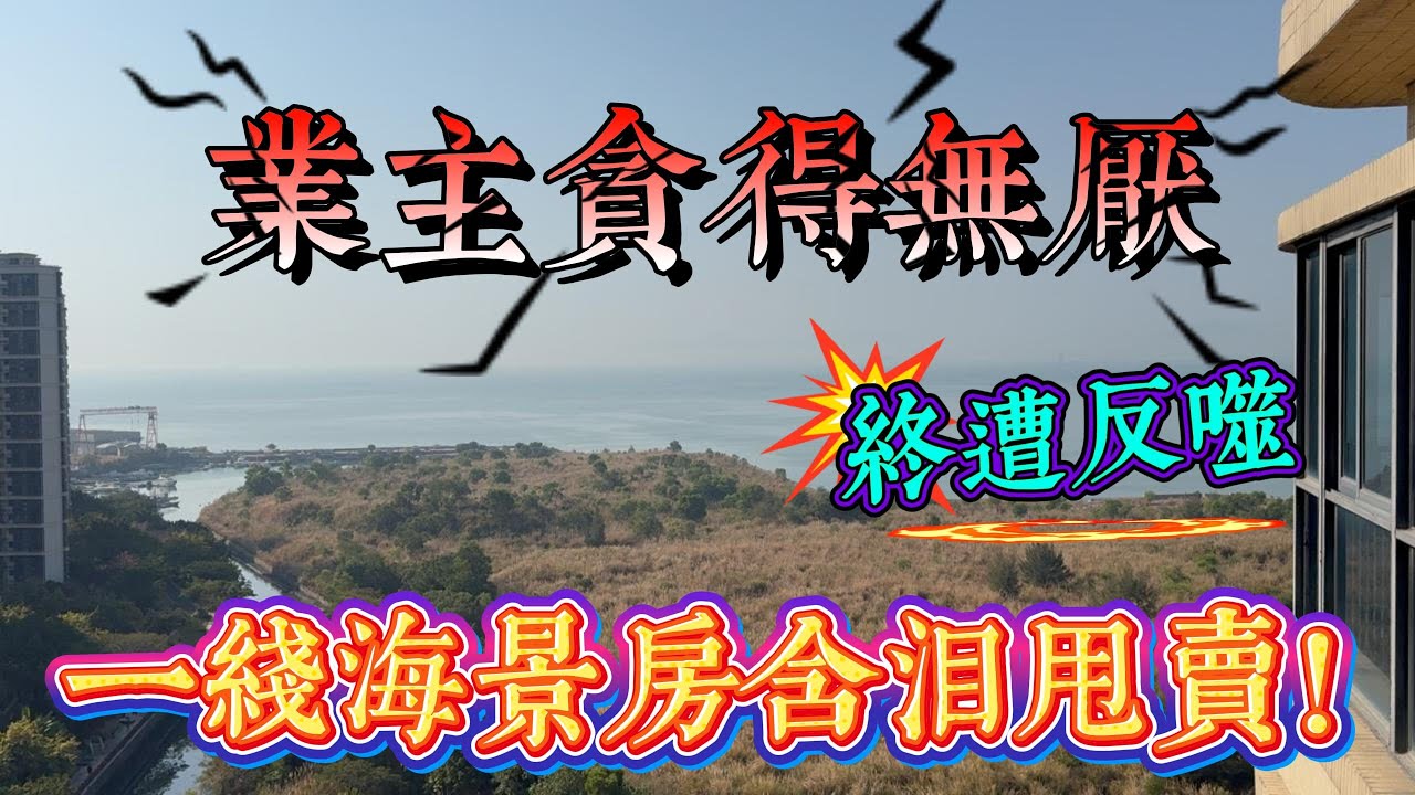 業主貪得無厭 終遭反噬？｜一線海景房含淚賤賣｜惠州十里銀灘三期海悅灣 東南向三房一線無敵海景｜下家執漏盤｜ #home #房地产 #房地產 #十里銀灘