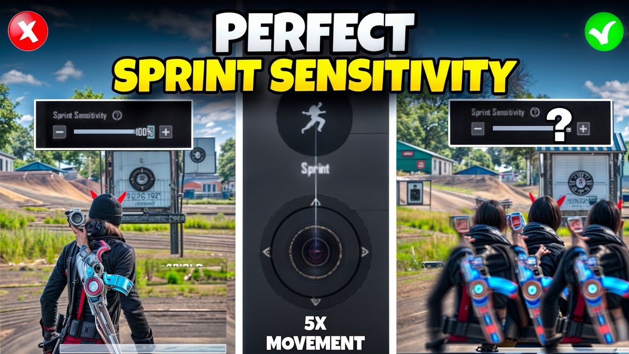 🚫 STOP Using 100 Sprint Sensitivity ⚡ Perfect Sprint Sensitivity | BGMI - PUBG Mobile | Reign Shayan