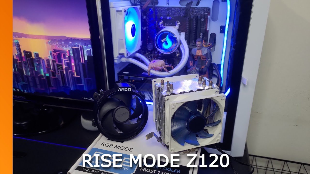 Rise Mode Z120 - Water Cooler barato que baixa muito a temperatura | Review Pocket