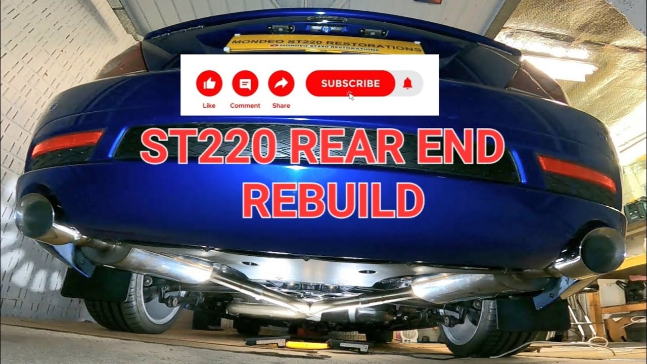 ST220 REAR END REBUILD
