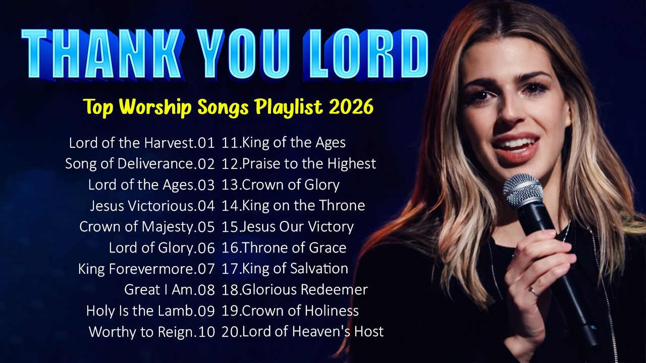 Praise & Worship full album 2026 | New Christian Praise And Worship Song 2026 🎶 Hillsong Worship