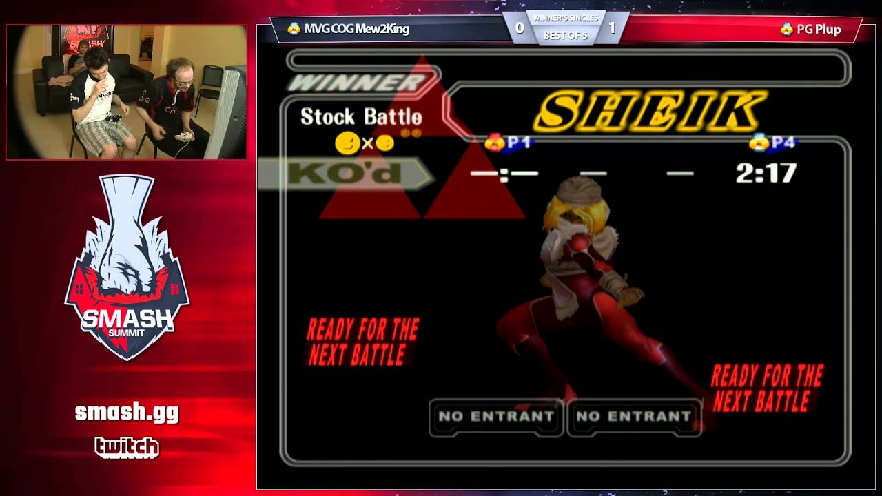 Mew2King vs Plup - Singles WB - Smash Summit