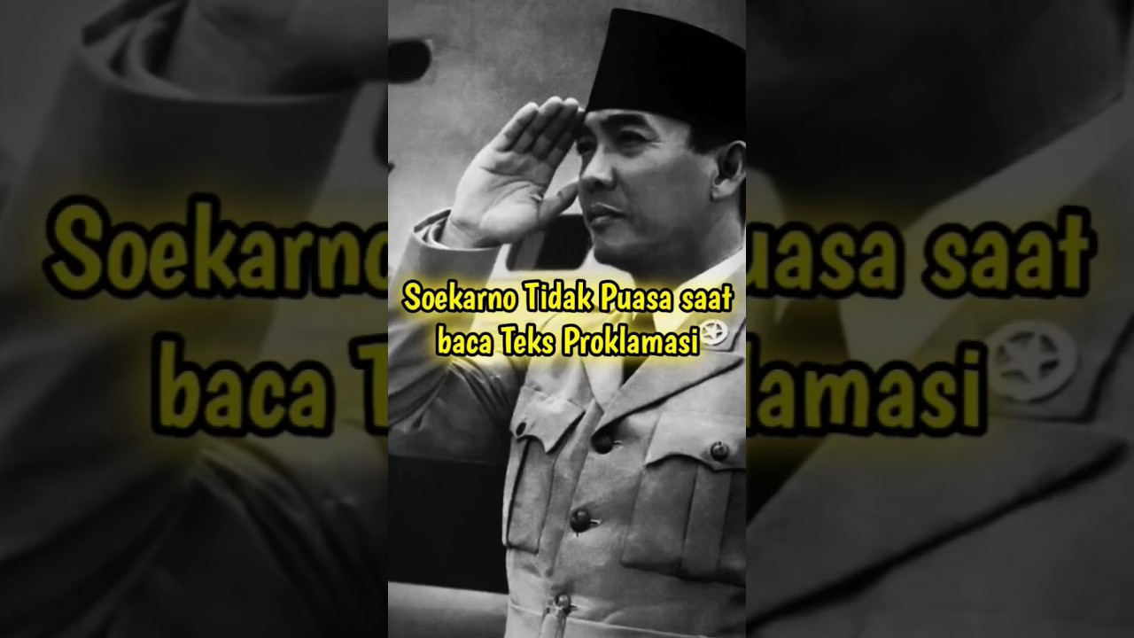 Deretan Fakta Peristiwa dan Sejarah Indonesia yang Jarang Diketahui #shortvideo