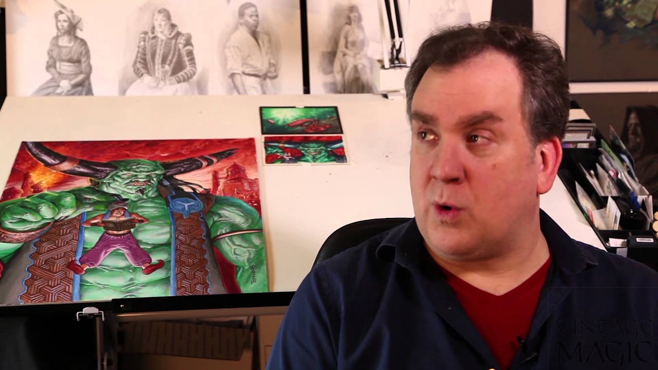 Vintage Magic Artist Interview with Mark Tedin - MTG & Fantasy Illustrator