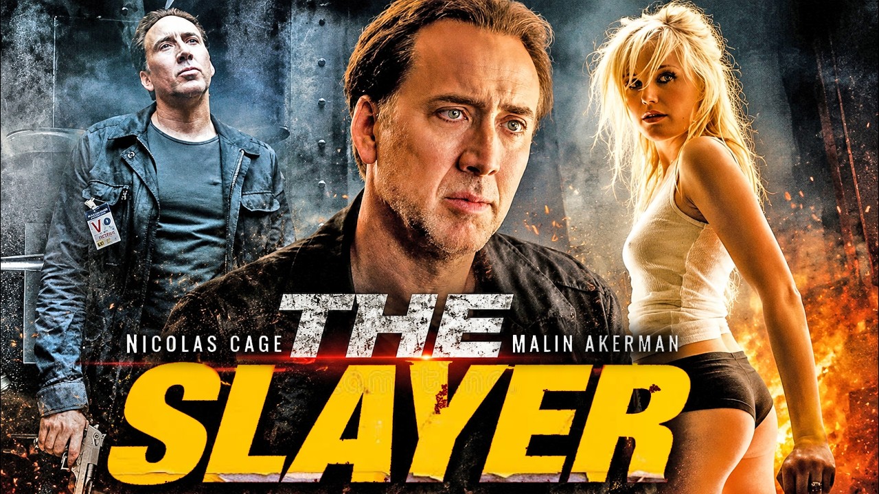 THE SLAYER: Nicolas Cage, Malin Akerman | Action Movie Full Length English | Free Hollywood Movie